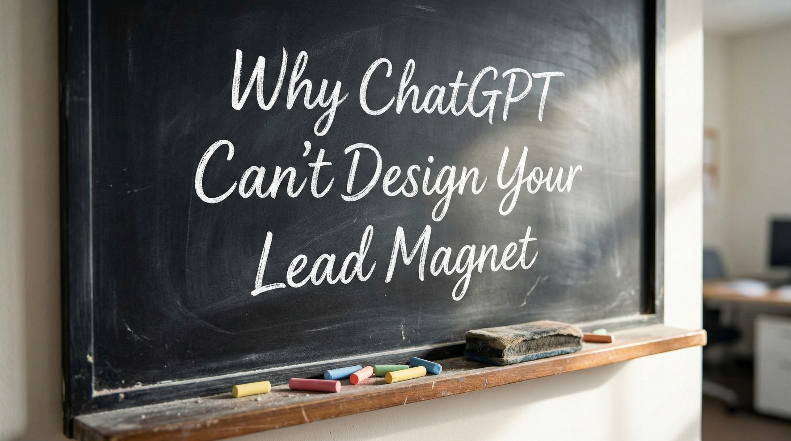 Why ChatGPT Can’t Design Your Lead Magnet (And What To Use Instead)